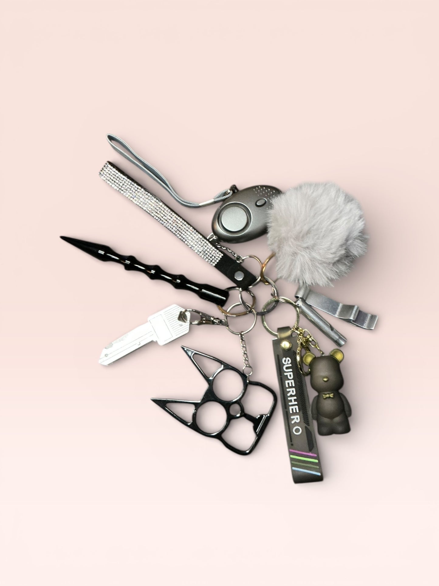 The Dressed Up Self Defense Keychains
