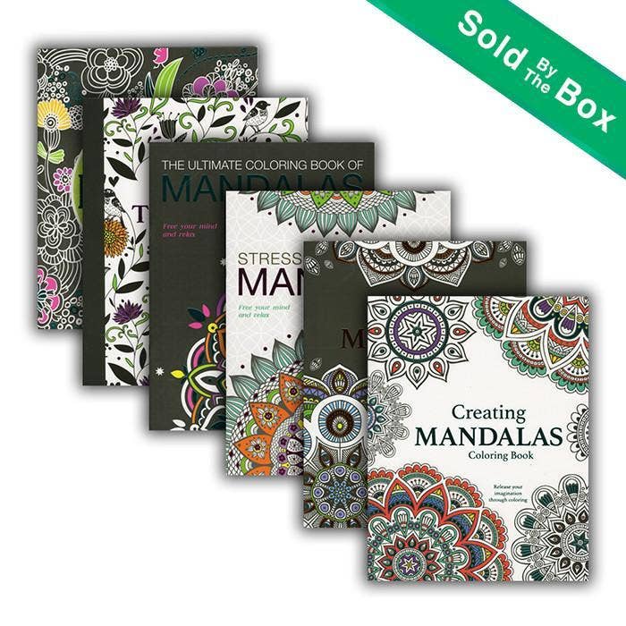 Mandalas Coloring Book for Adults (8"x11")