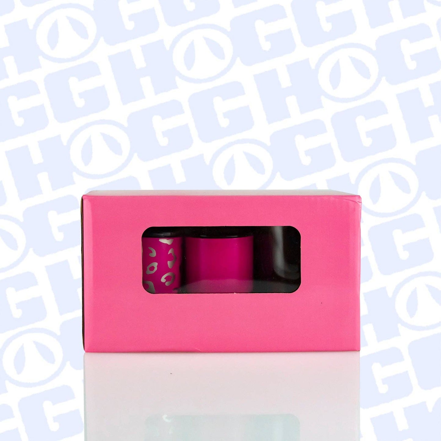 3oz TUMBLER SHOT GLASS 6 PACK - PINK