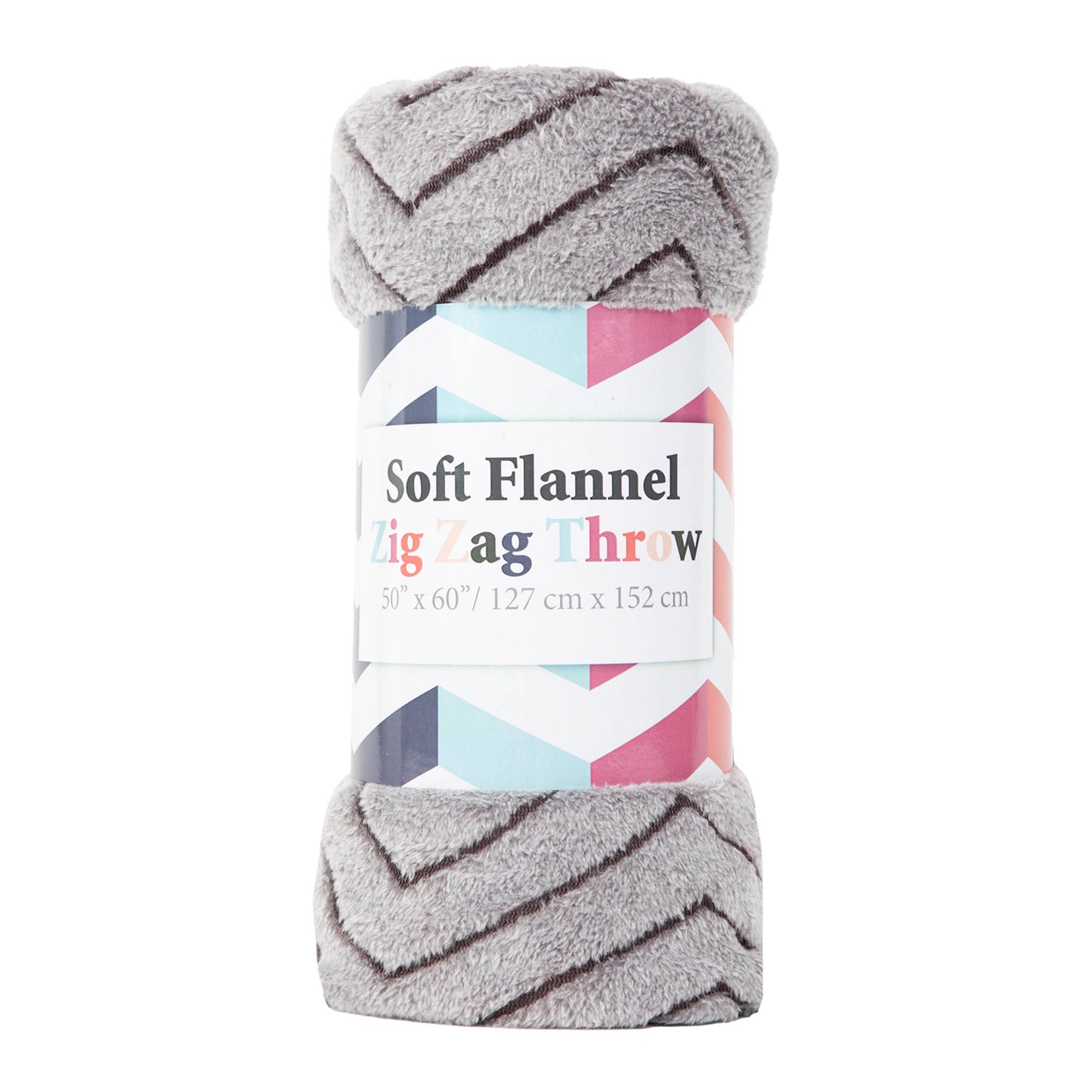 Fleece Throw Blankets, Chevron Pattern