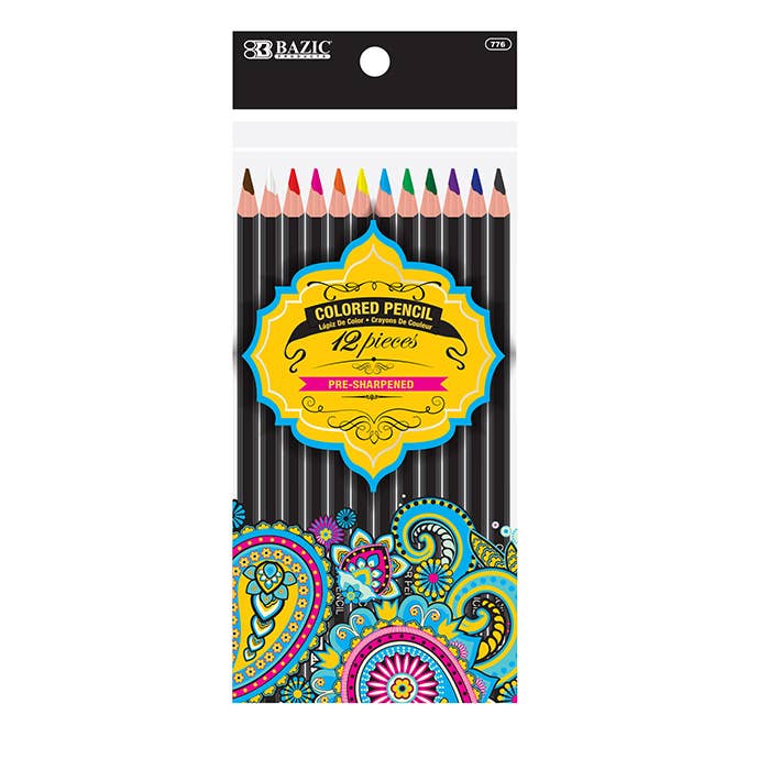12 Color Pencil Designer Series