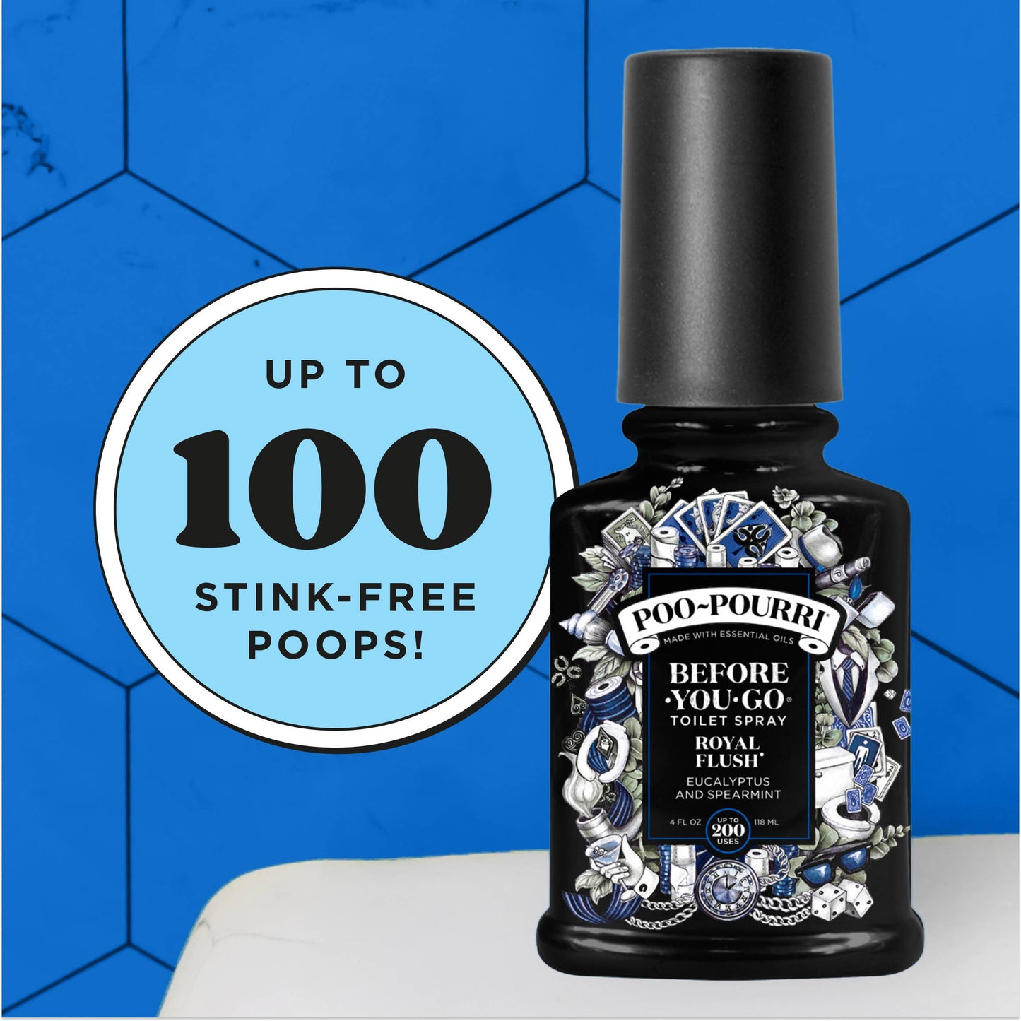 Poo~Pourri Master Crapsman Gift Set 2 pack 2 oz