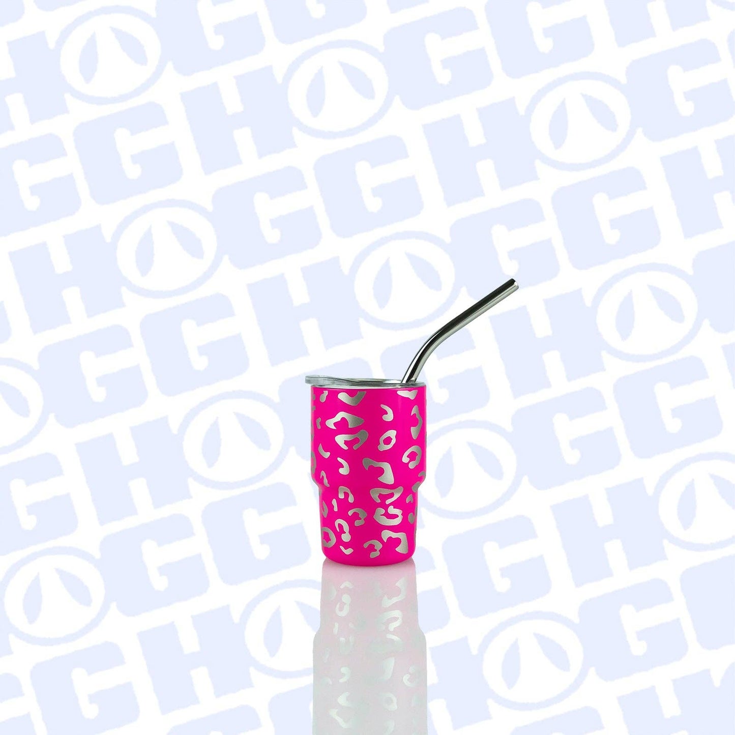 3oz TUMBLER SHOT GLASS 6 PACK - PINK