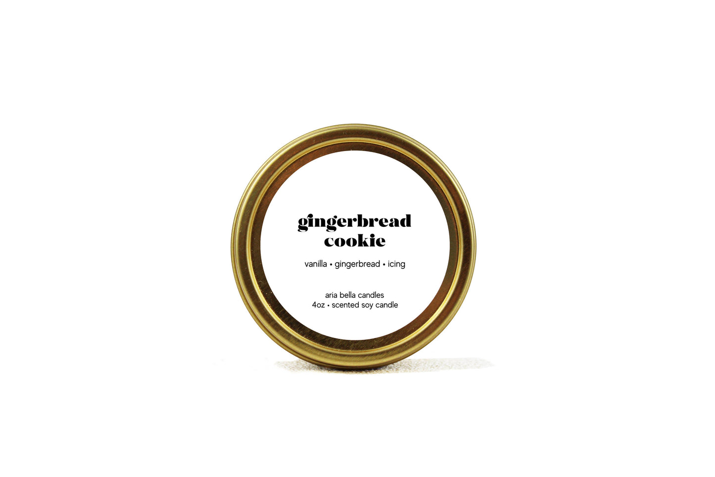 Gingerbread Cookie Soy Candle