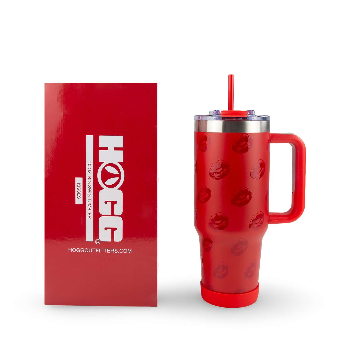 40oz POWDER COATED BIG SWIG TUMBLER - VALENTINE'S COLLECTION
