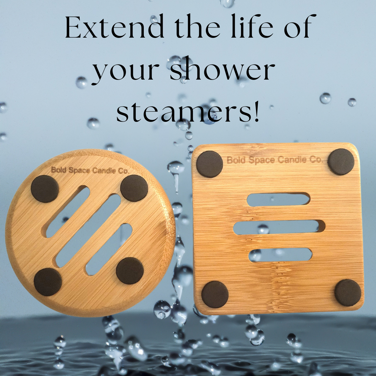 Bamboo Shower Steamer Tray - Easy Giftable Item