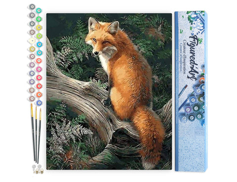 Paint by numbers - Fox in the Woods