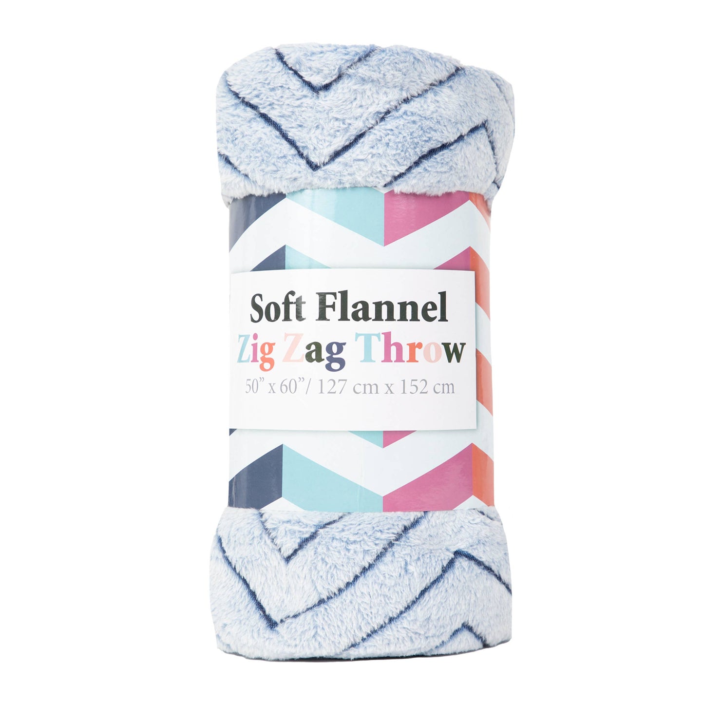 Fleece Throw Blankets, Chevron Pattern