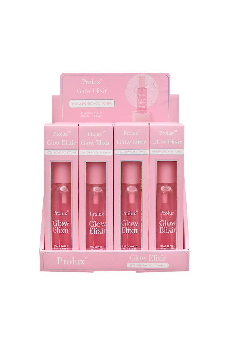 Prolux A-112 Glow Elixir Hyaluronic Acid Toner - 12 pcs
