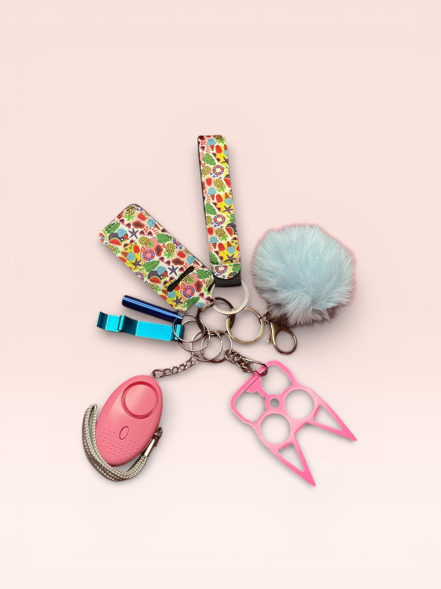 The Bestie Self Defense Keychain Sets Patterns