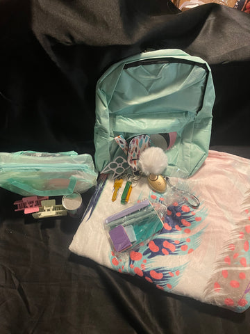 Aqua Gift Basket