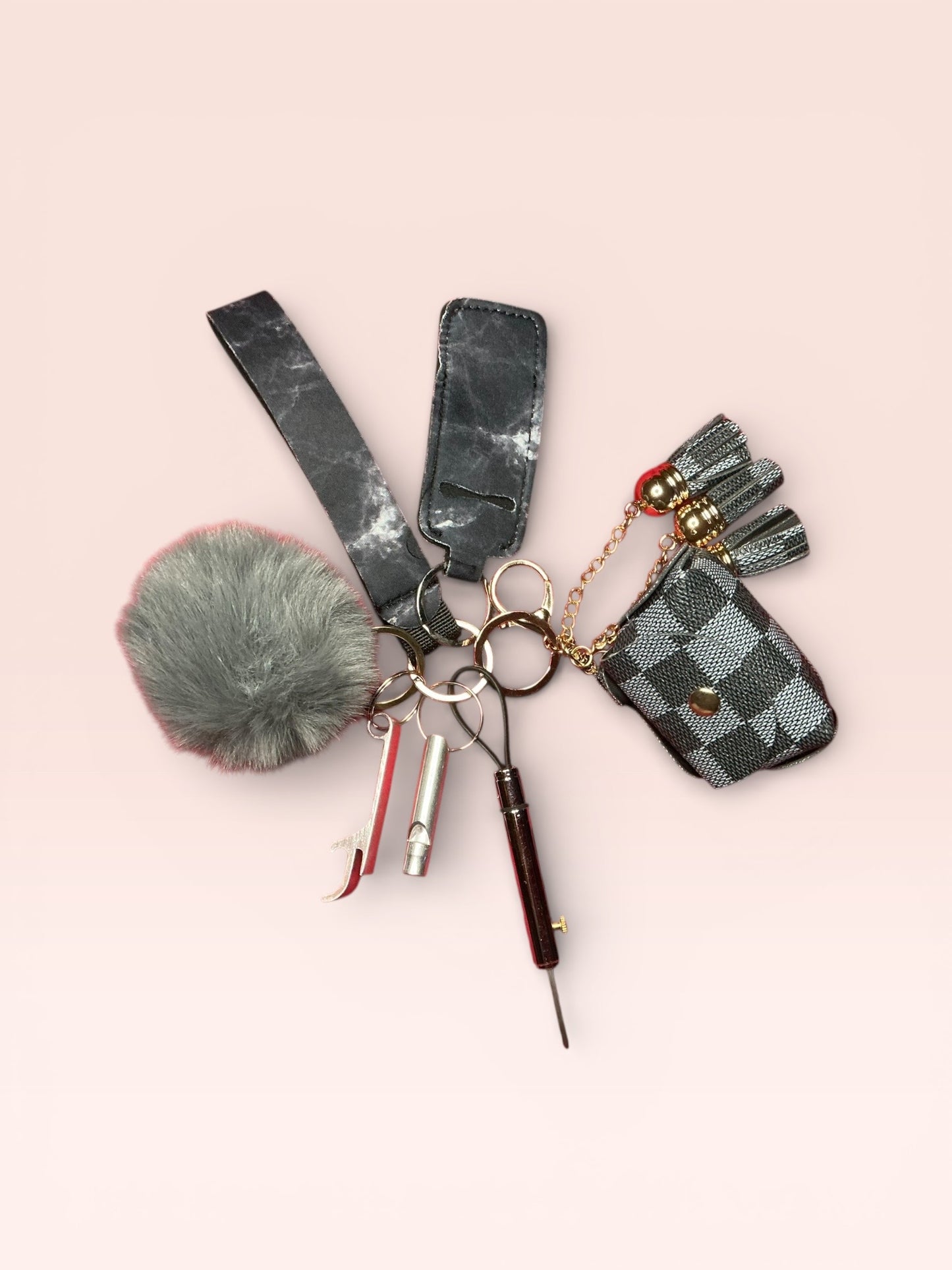 The Bestie Self Defense Keychain Sets Patterns