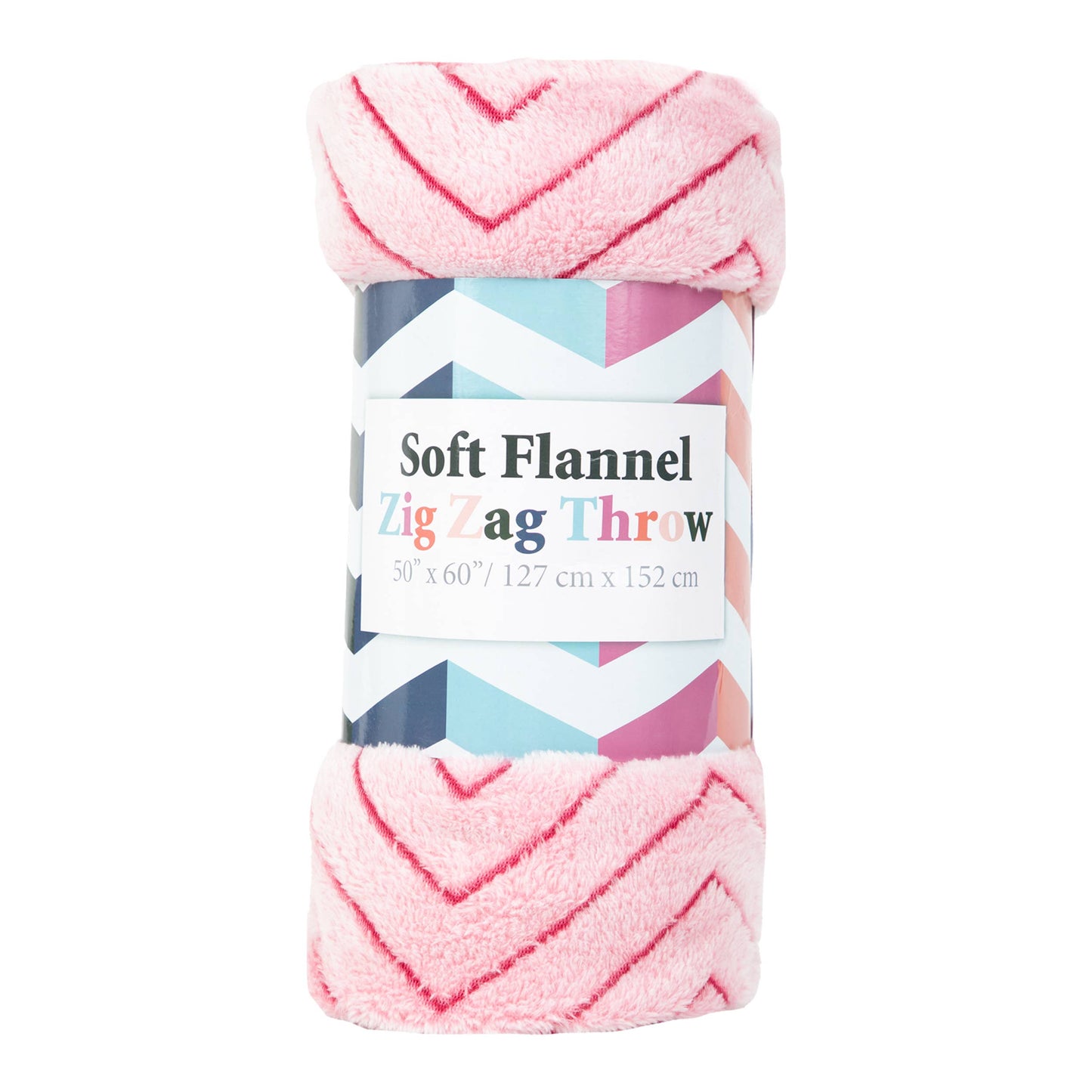 Fleece Throw Blankets, Chevron Pattern