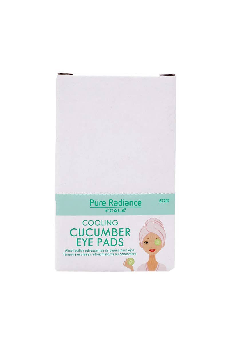 CALA 67207 Cooling 5 Pairs Cucumber Eye Pads Set - 6set