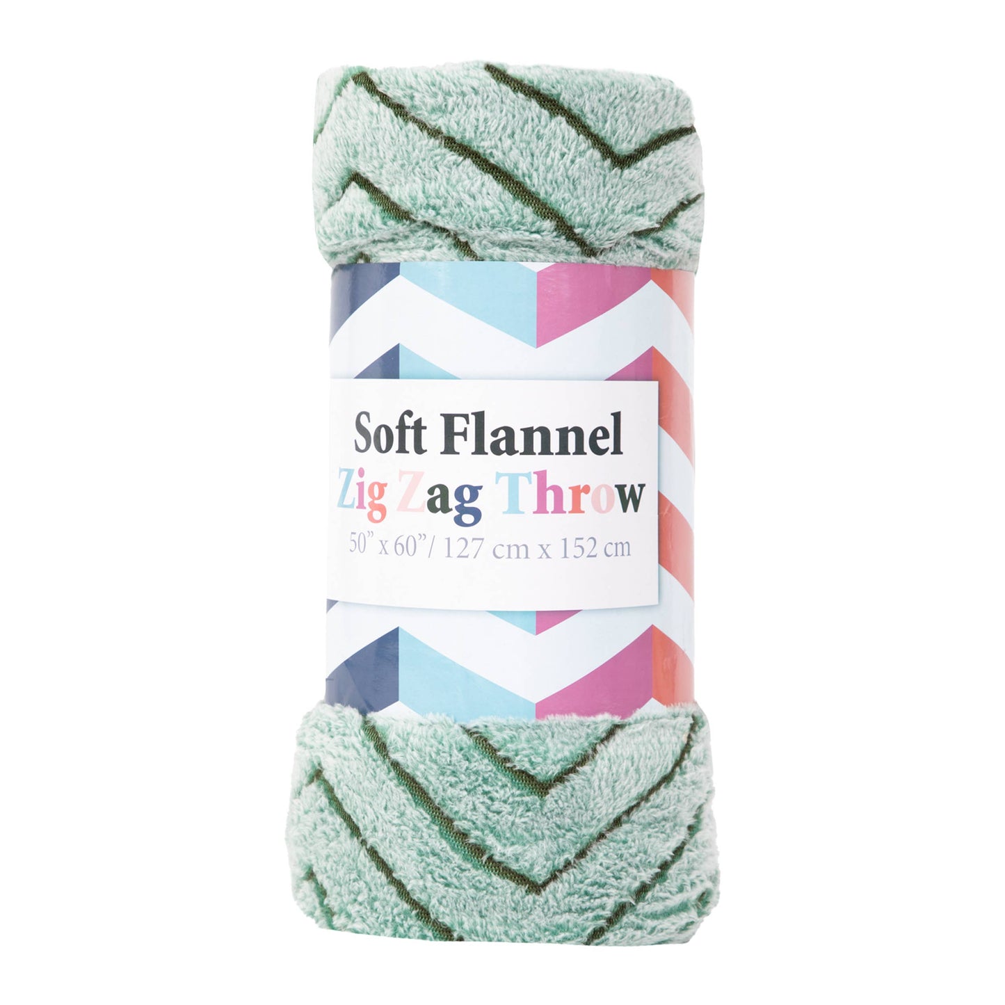 Fleece Throw Blankets, Chevron Pattern