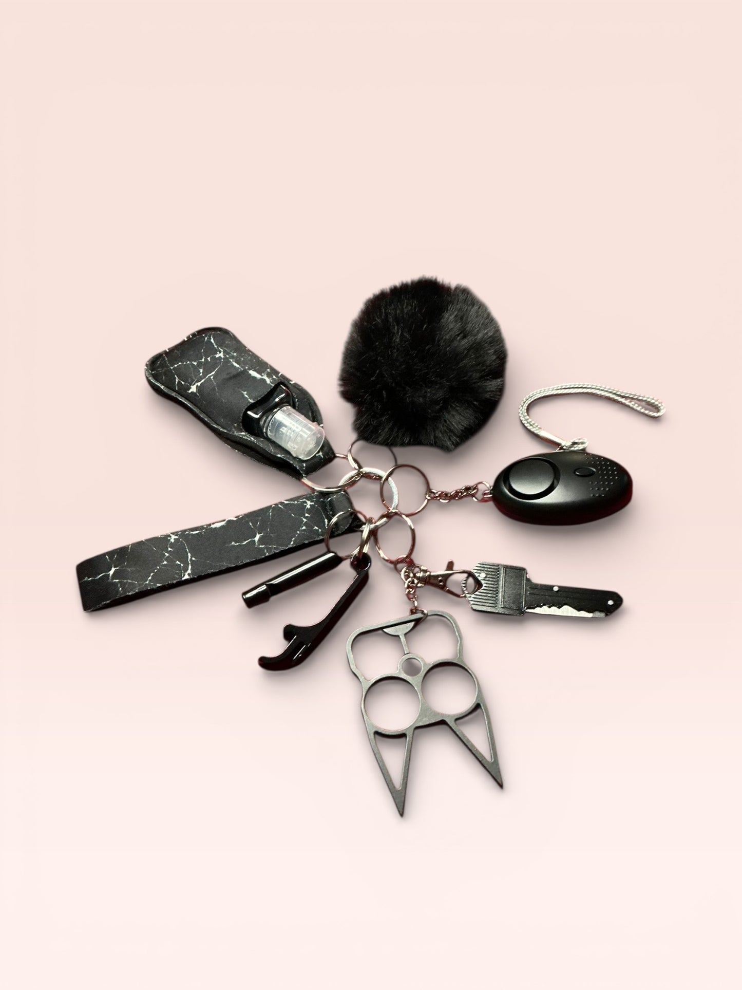 The Bestie Self Defense Keychain Sets Patterns