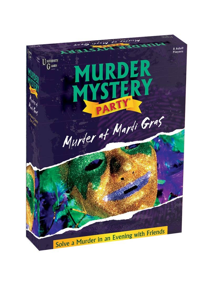 Murder at Mardi Gras-Murder Mystery Party Games
