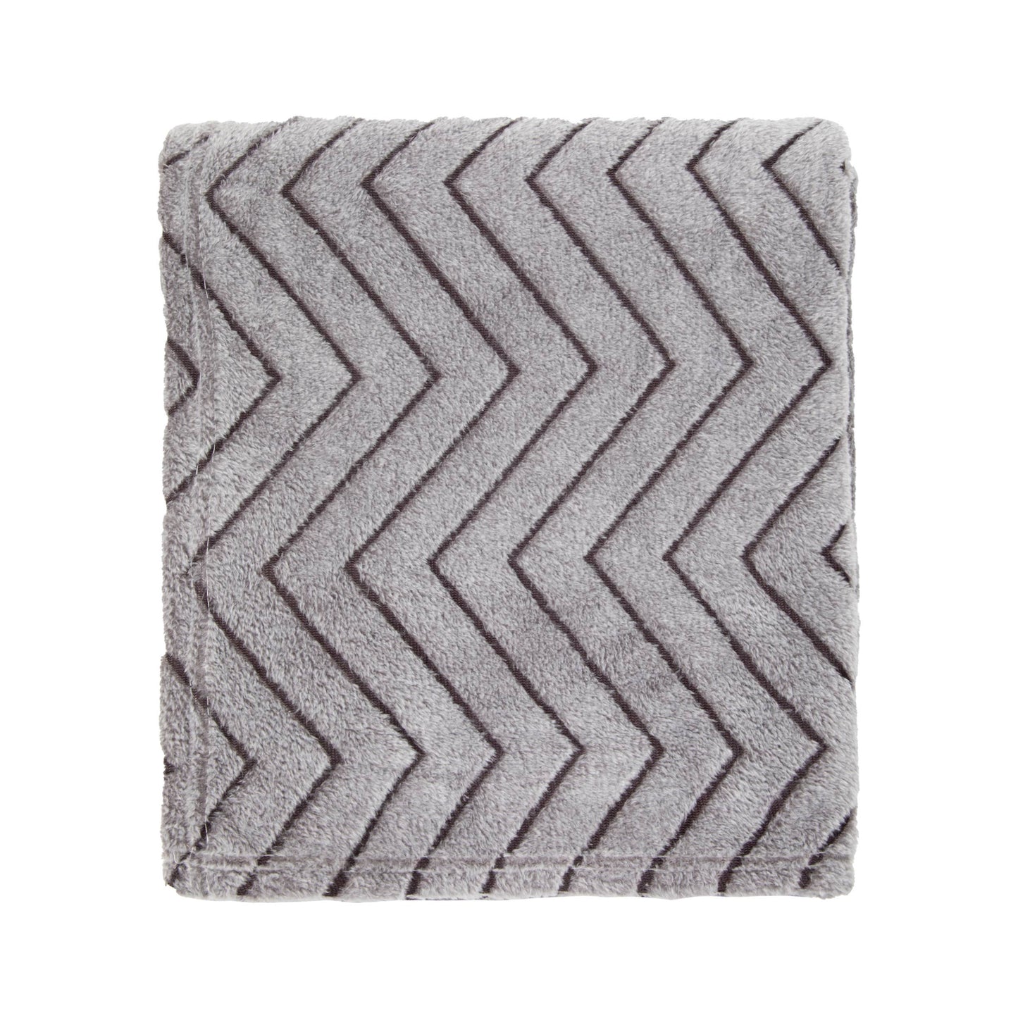 Fleece Throw Blankets, Chevron Pattern