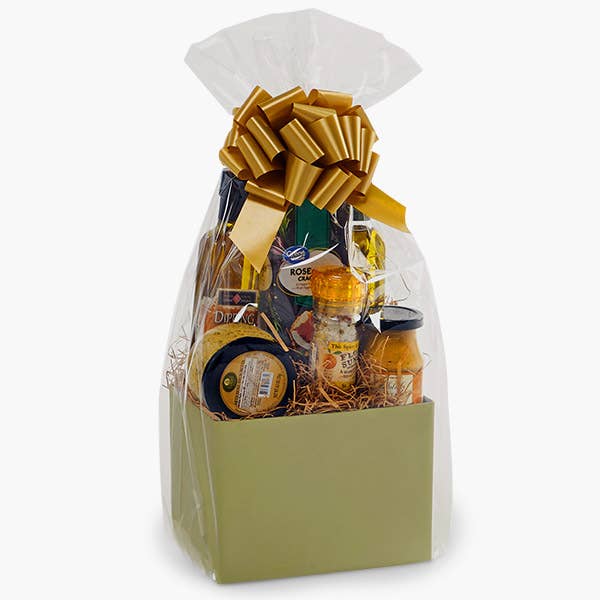 Clear Cellophane Basket Wrap Bags