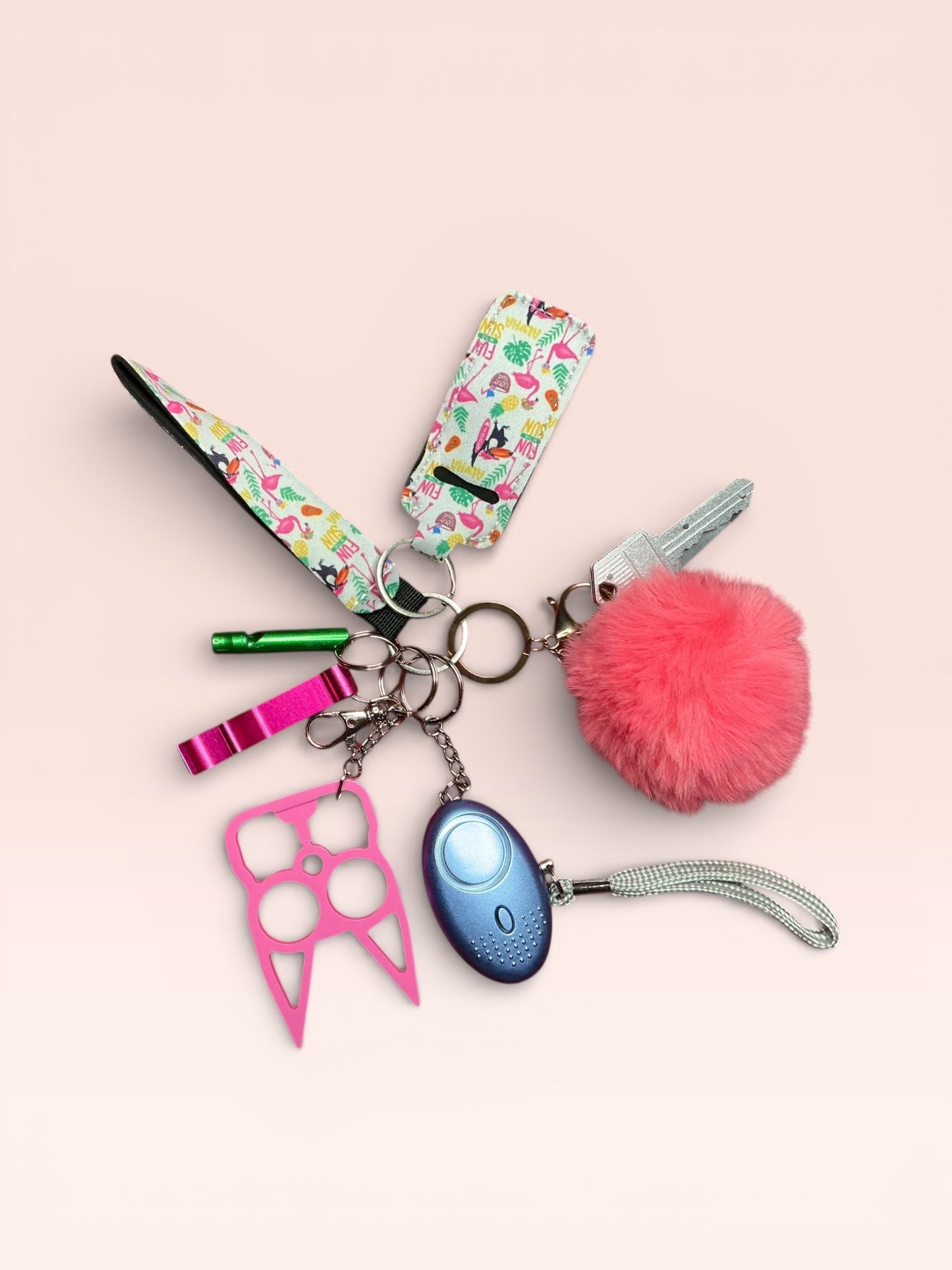 The Bestie Self Defense Keychain Sets Patterns