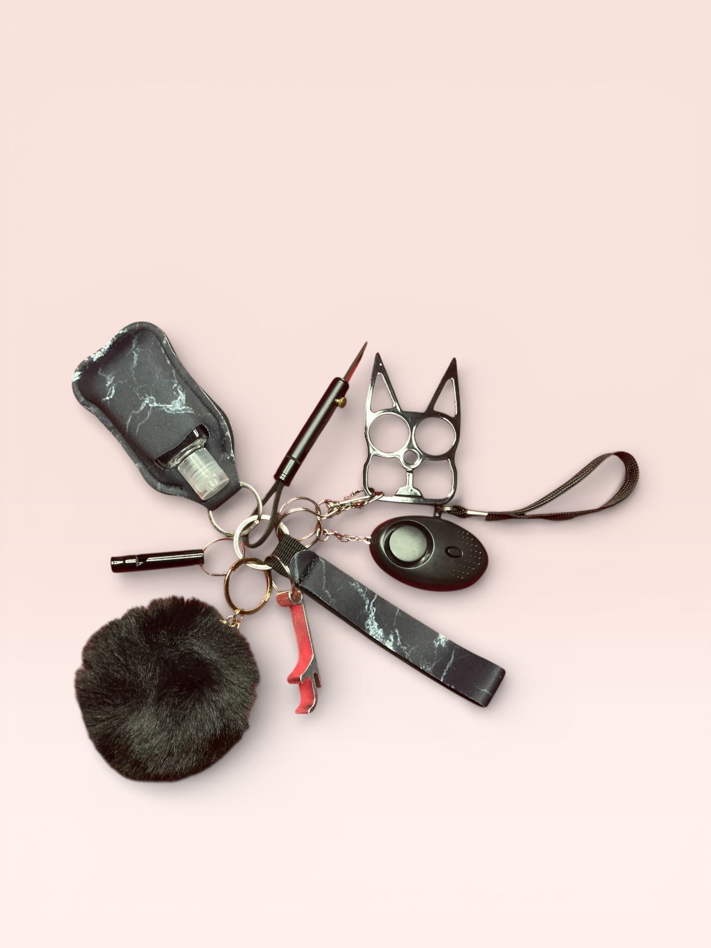 The Bestie Self Defense Keychain Sets Patterns