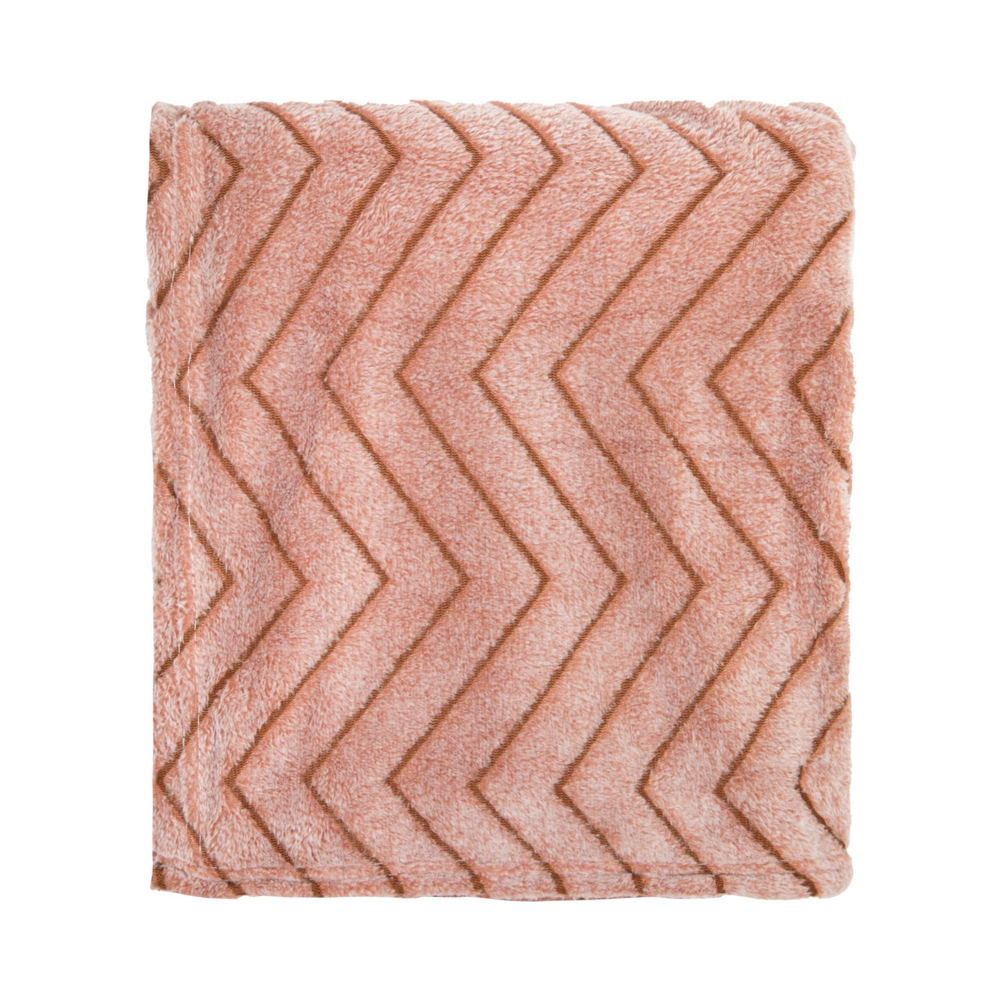 Fleece Throw Blankets, Chevron Pattern