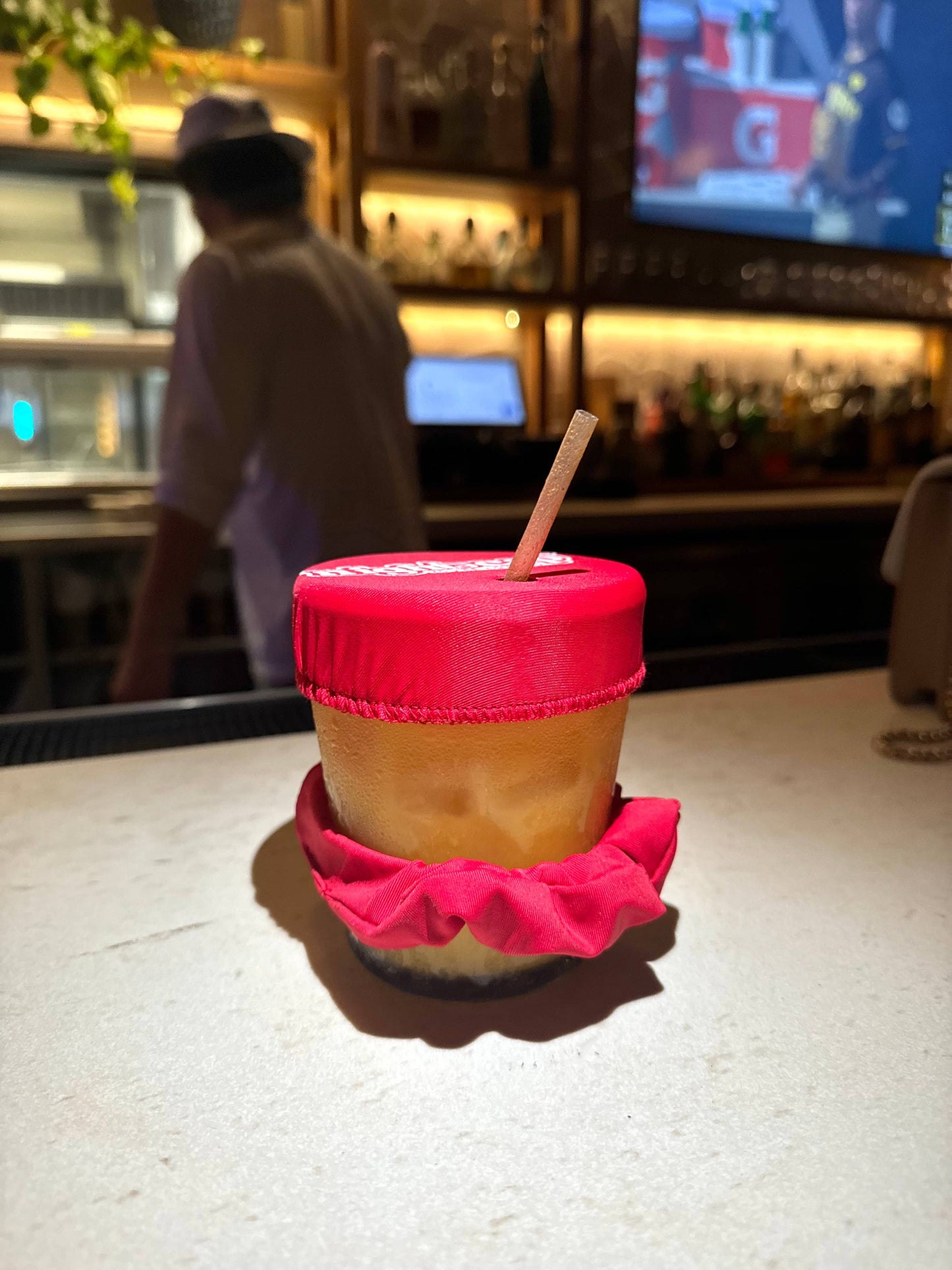 NightCap Scrunchie Drink Cover