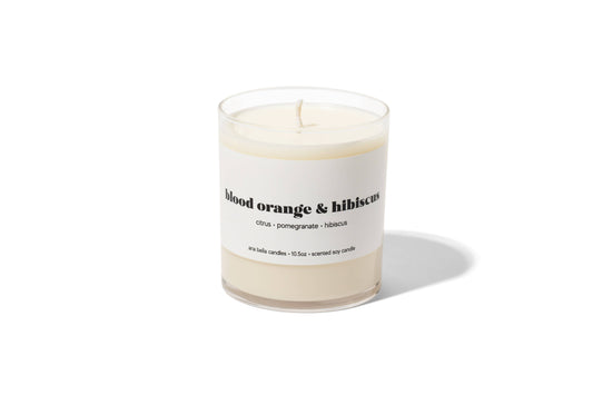 Blood Orange & Hibiscus Soy Candle
