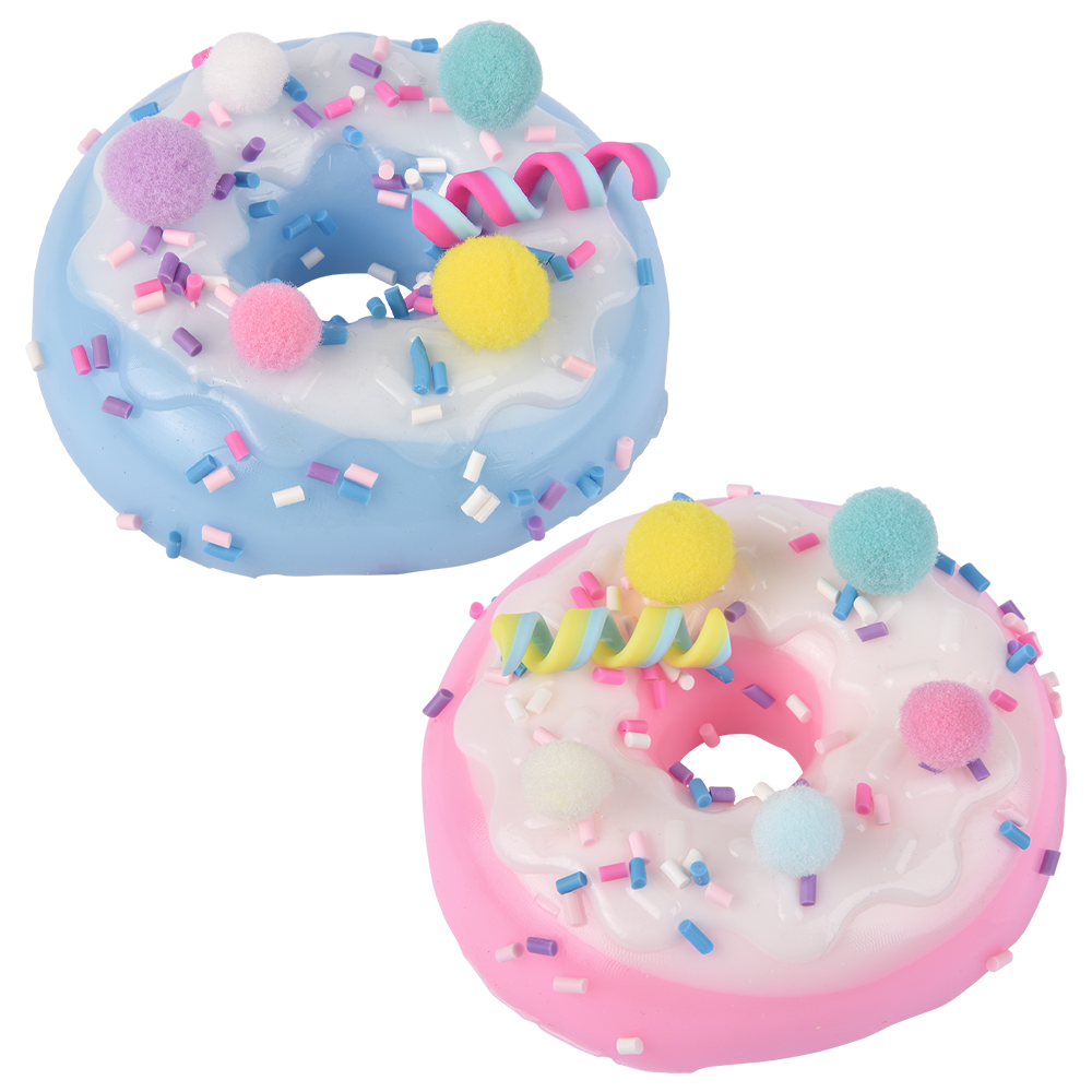 (T) 3.25" PICK N PULL FIDGET DONUT 16CT