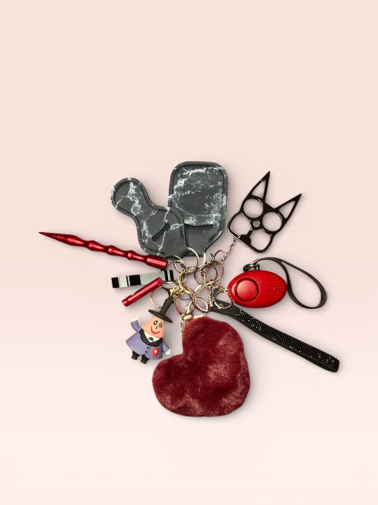 The Dressed Up Self Defense Keychains