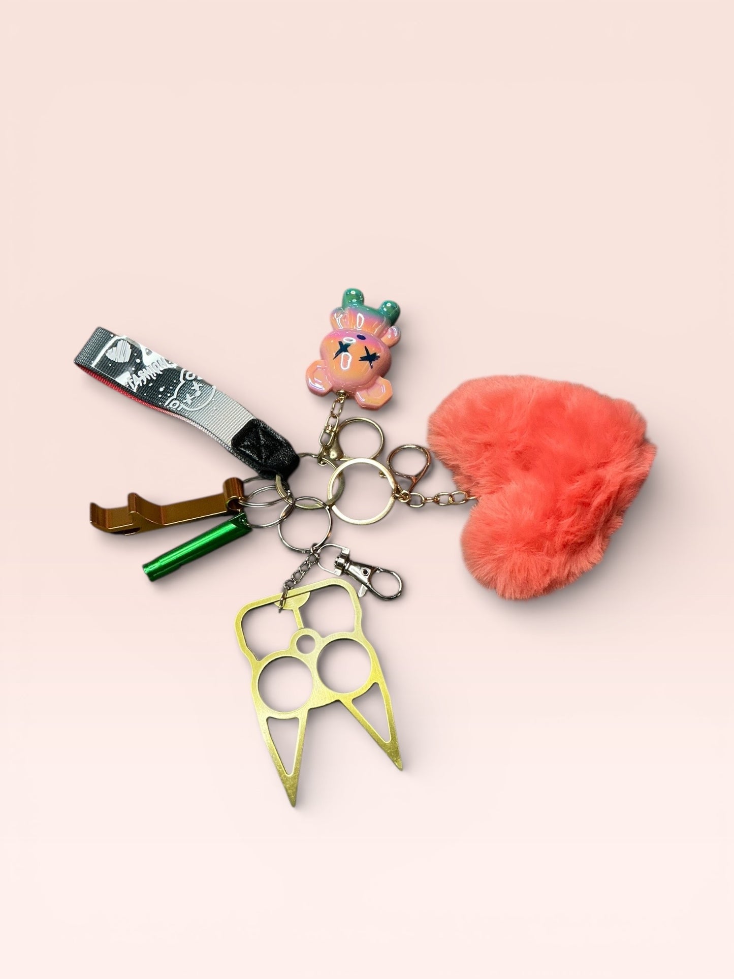 The Bestie Self Defense Keychain Sets Patterns