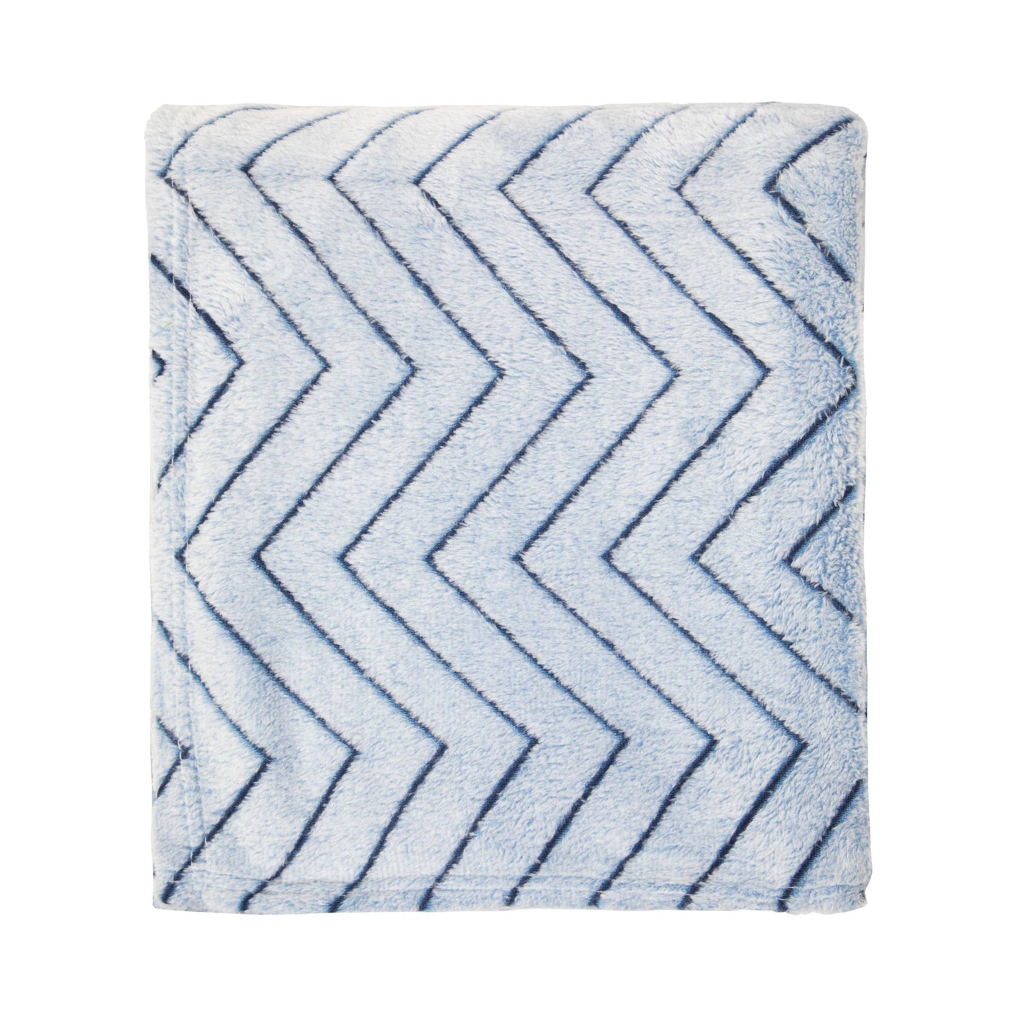 Fleece Throw Blankets, Chevron Pattern