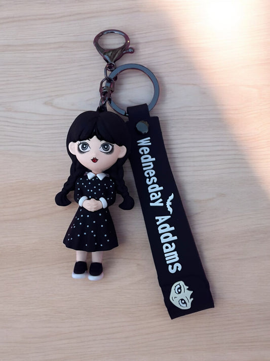 Wednesday Keychain