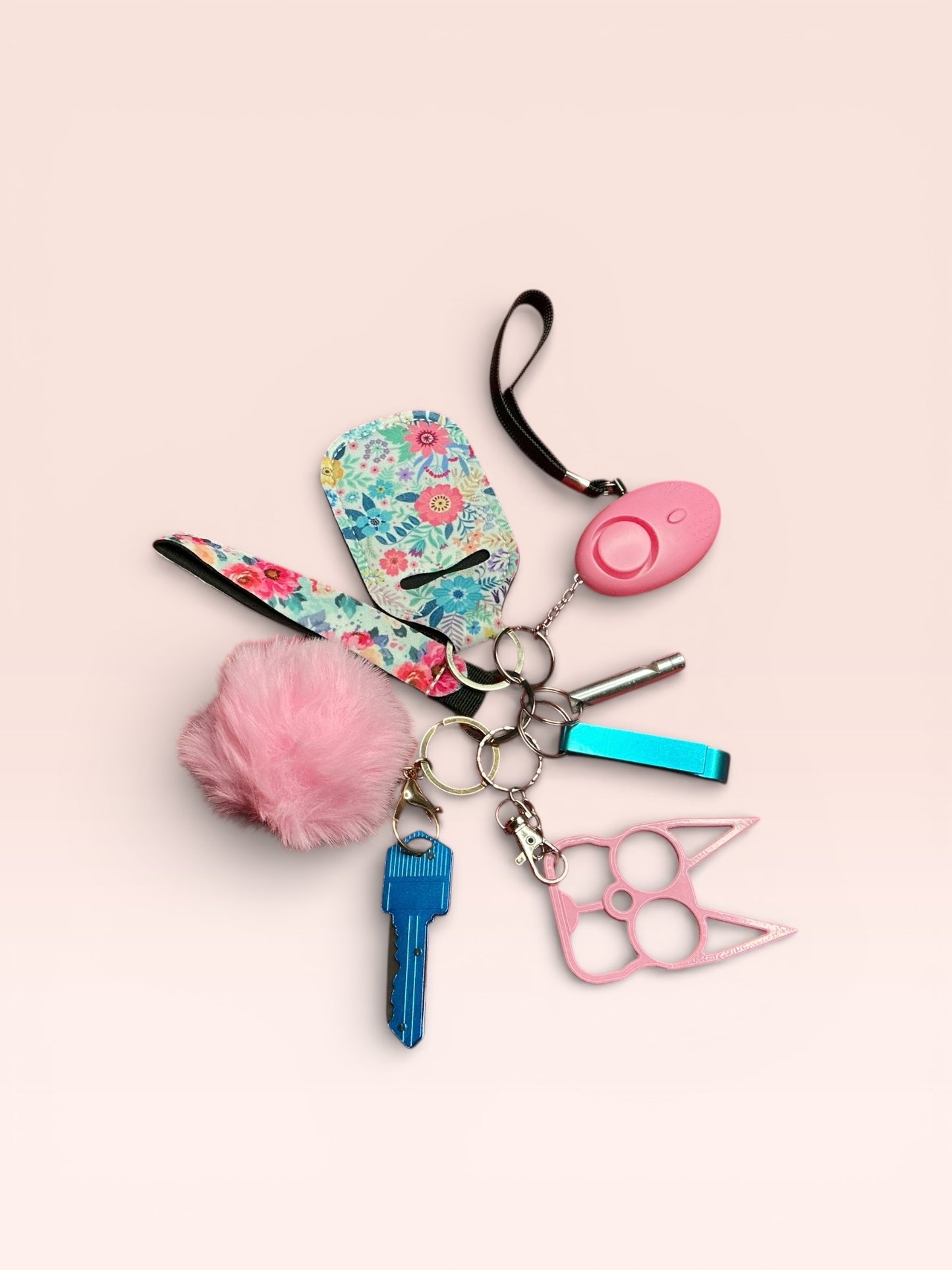 The Bestie Self Defense Keychain Sets Patterns