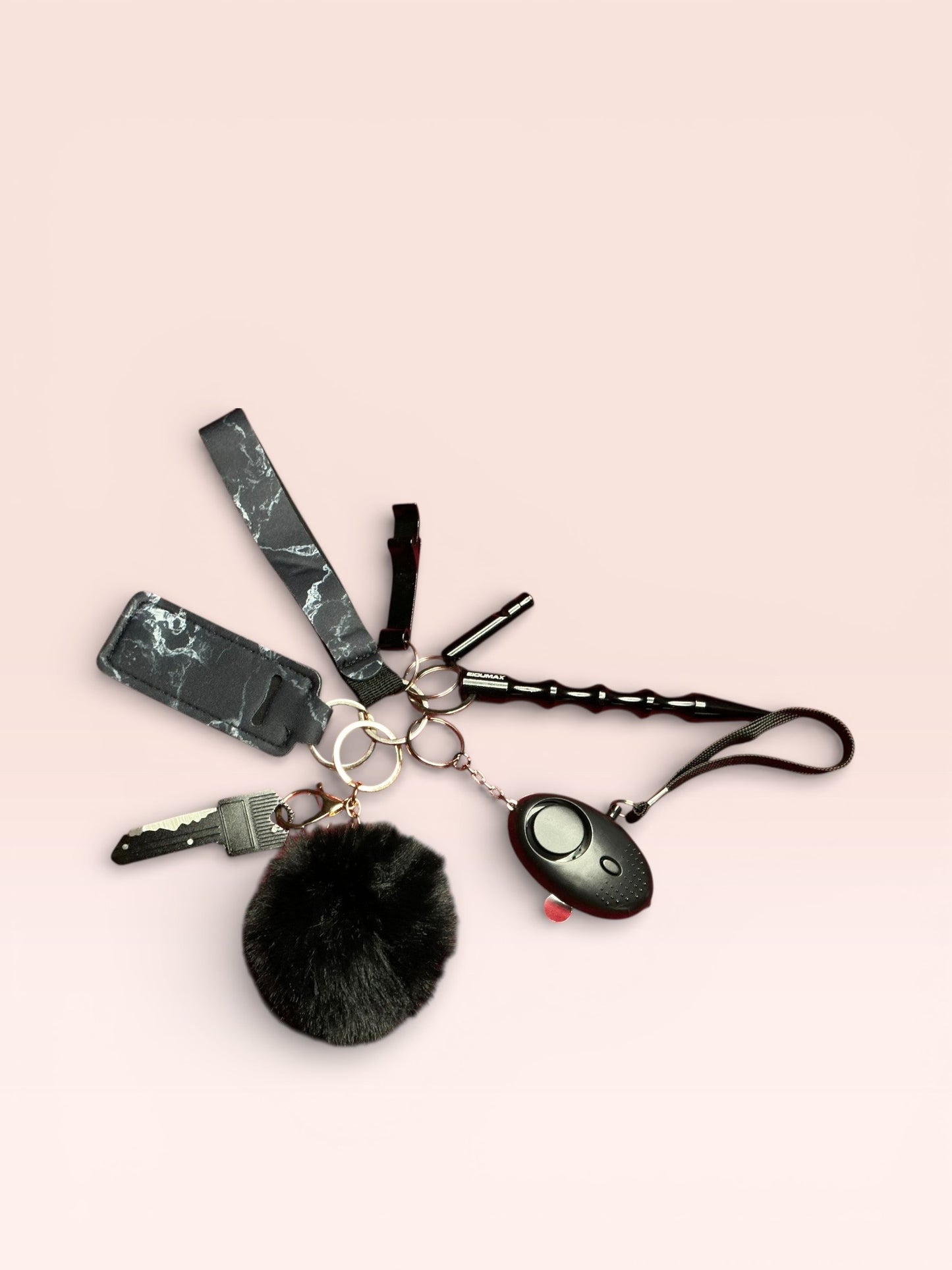 The Bestie Self Defense Keychain Sets Patterns