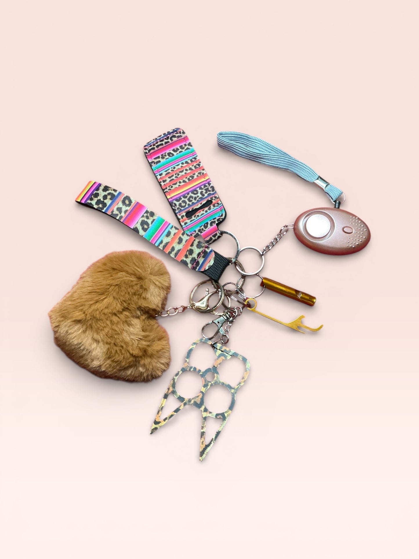 The Bestie Self Defense Keychain Sets Patterns