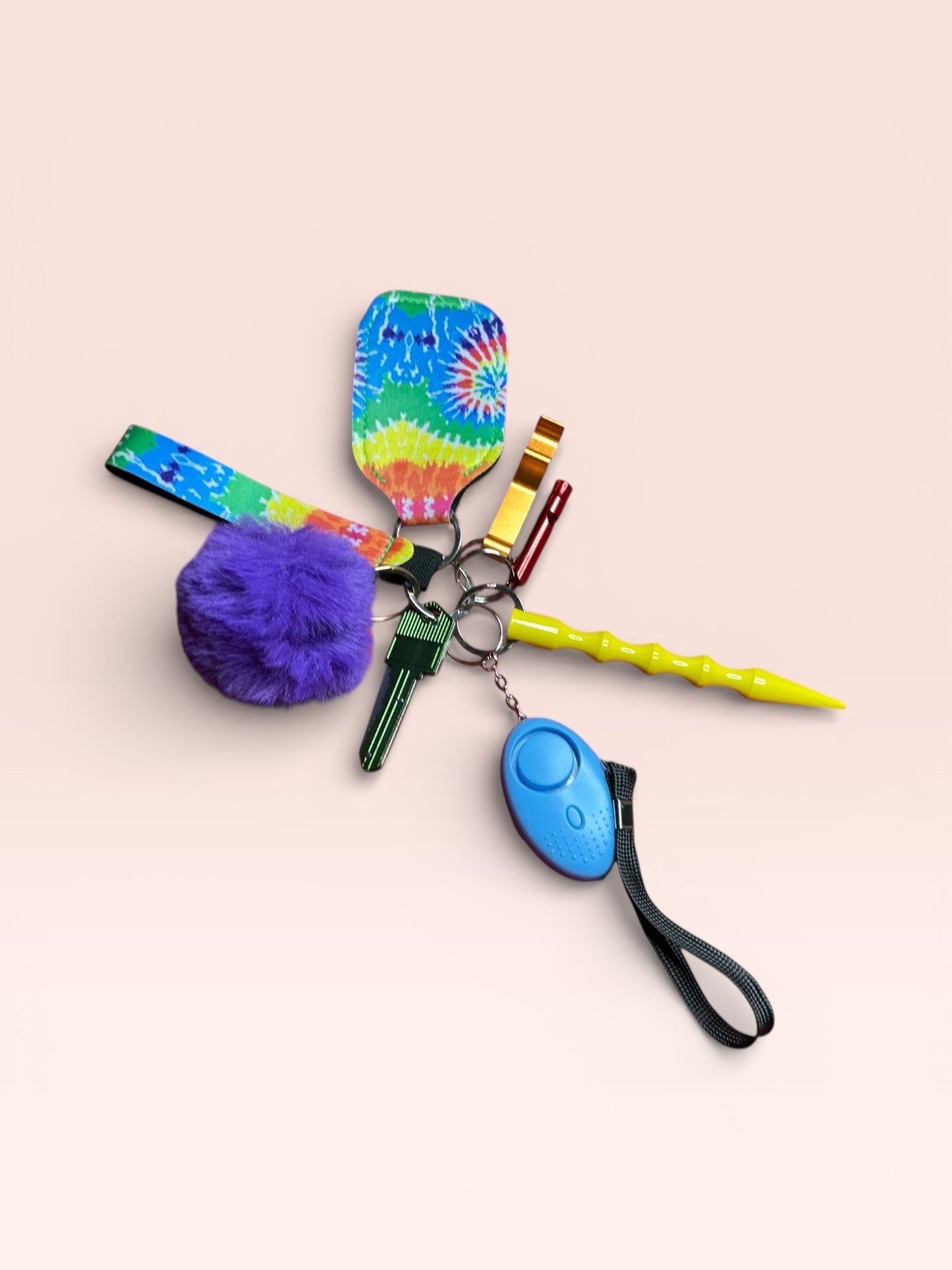 The Bestie Self Defense Keychain Sets Patterns