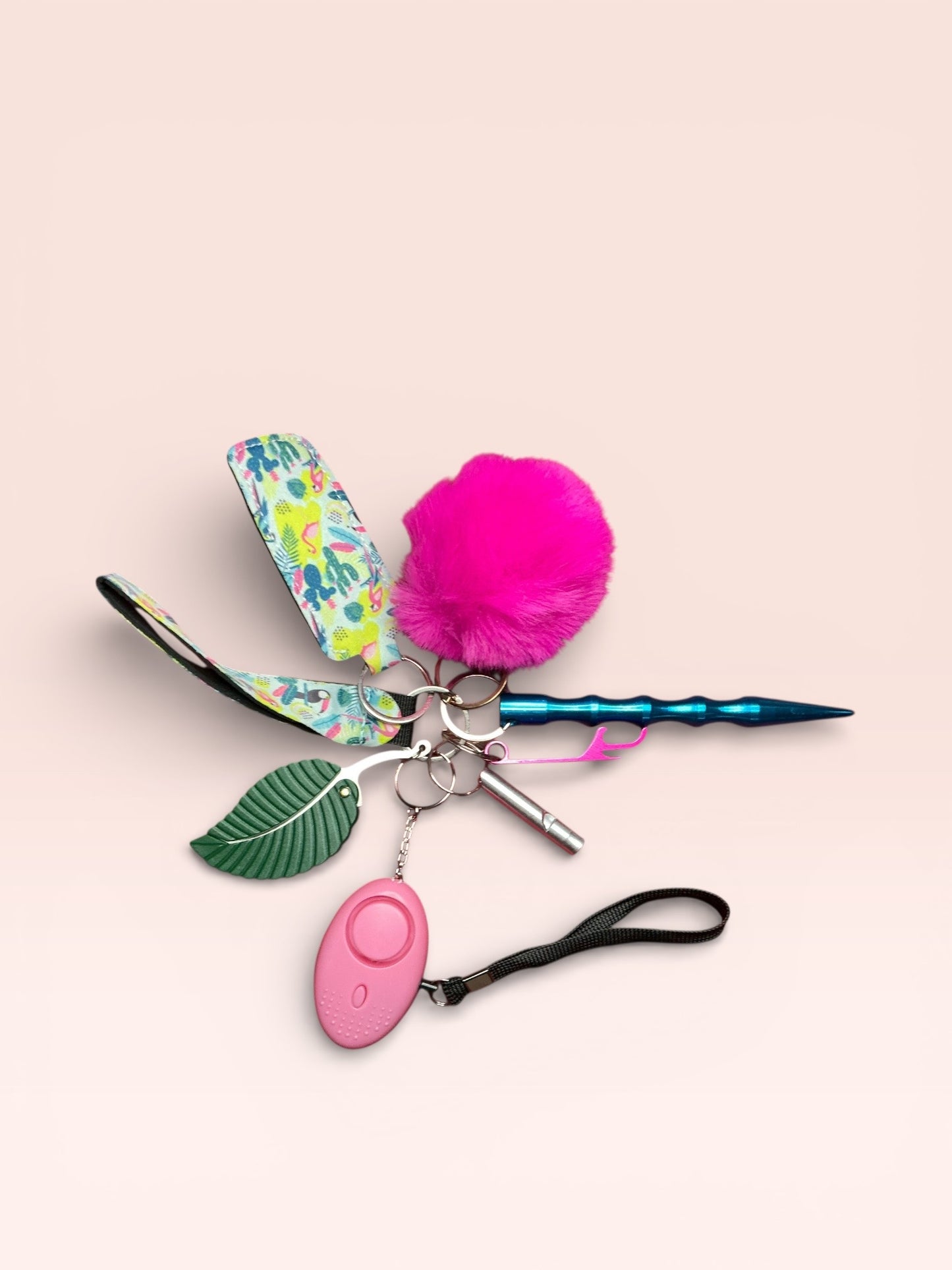 The Bestie Self Defense Keychain Sets Patterns