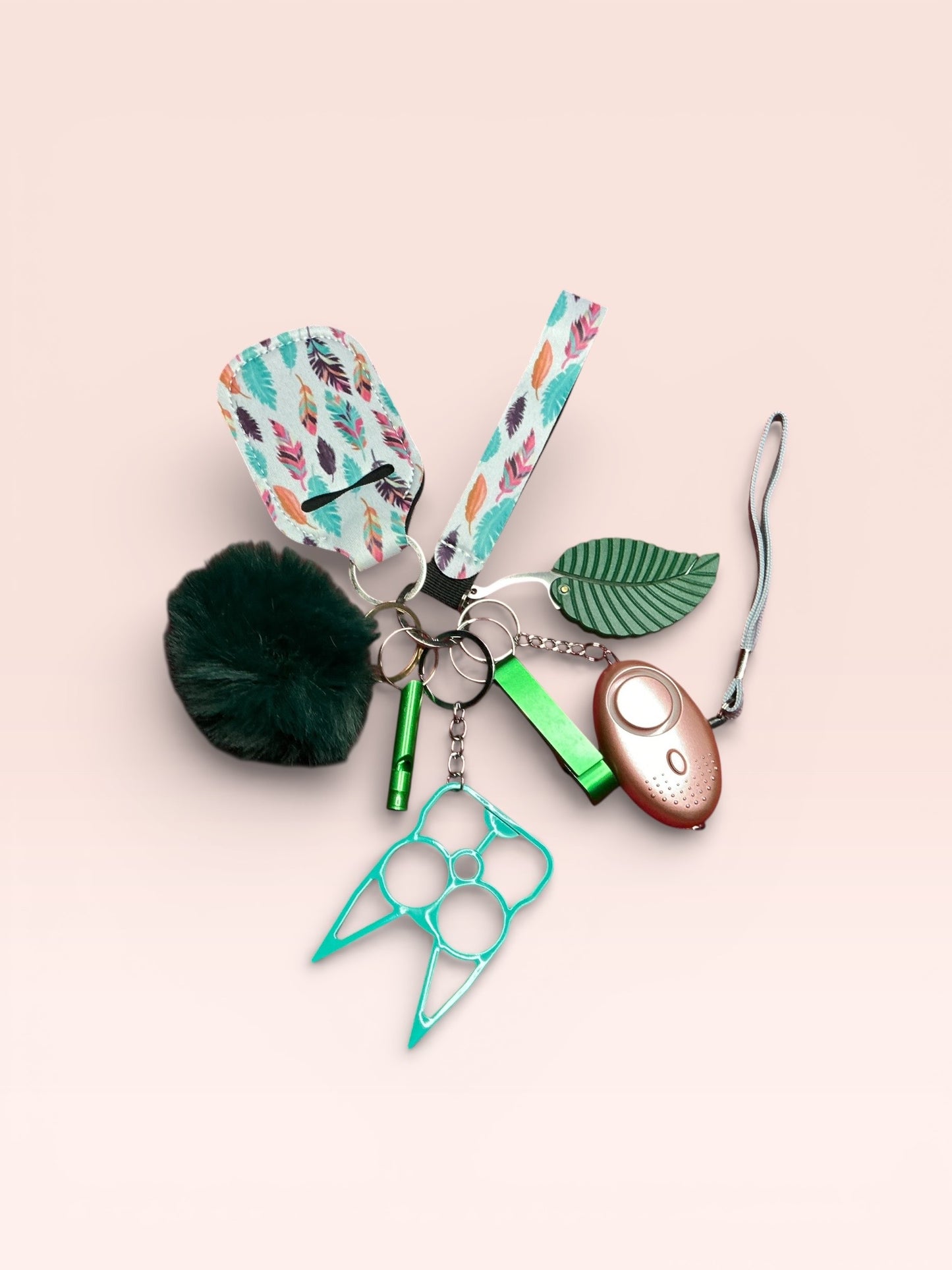 The Bestie Self Defense Keychain Sets Patterns