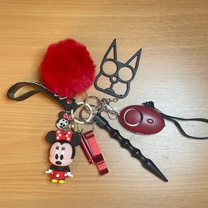 Minnie Self Defense Keychain