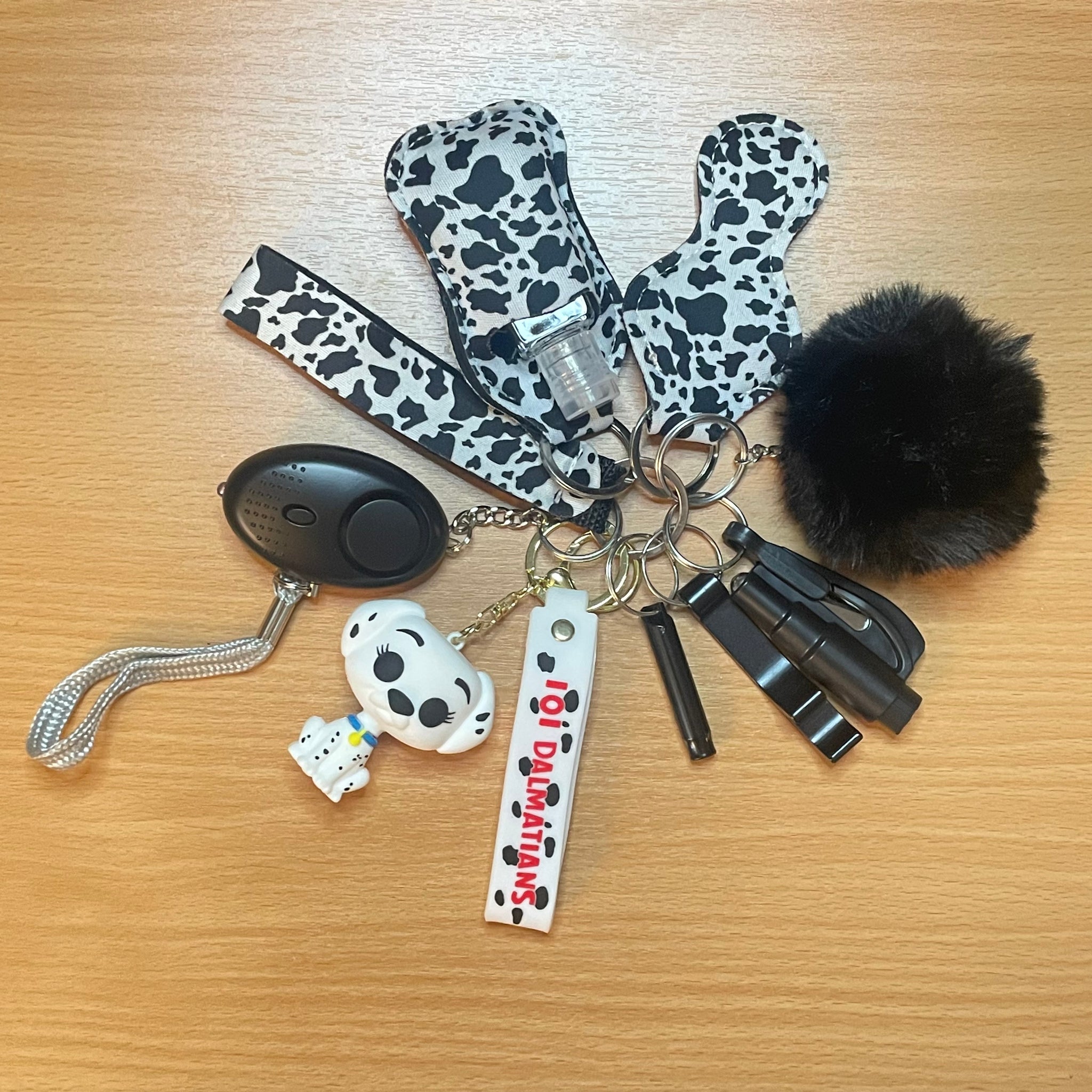 Dalmatian Self Defense Keychain