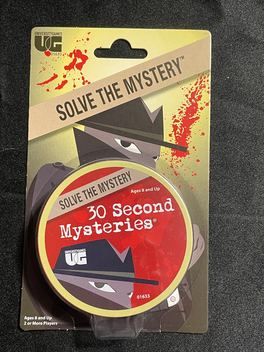30 Second Mysteries