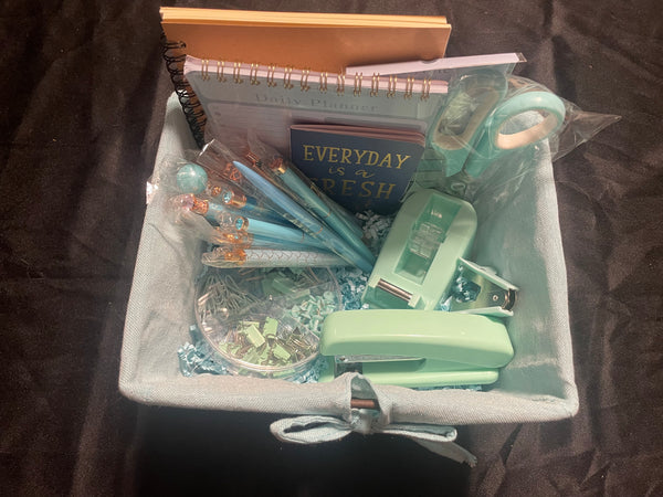 Desk Essentials Gift Basket