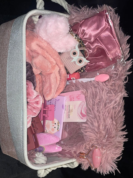 Light Pink Gift Basket