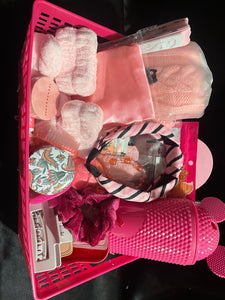 Pink Theme Gift Basket