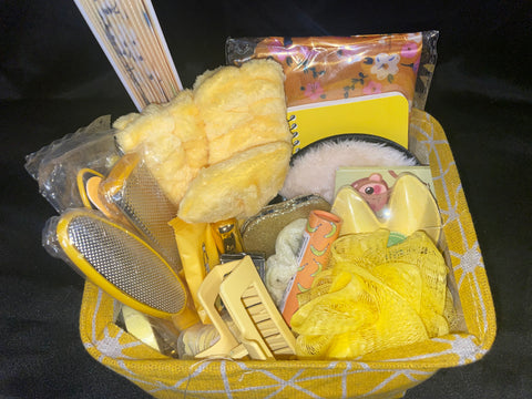 Yellow Gift Basket Small