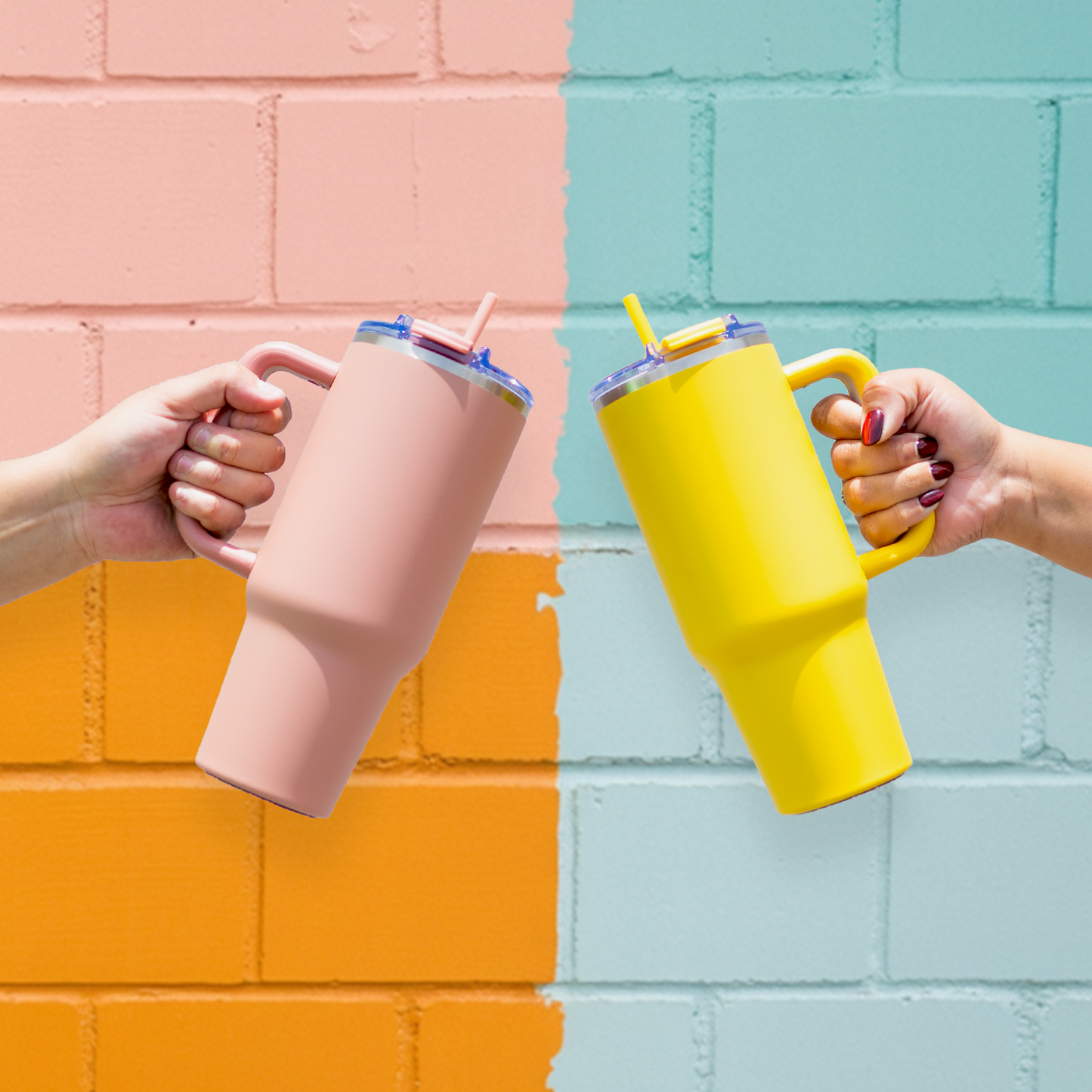 40oz POWDER COATED BIG SWIG TUMBLER