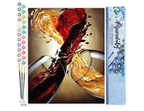 Paint by numbers - Wine Mix