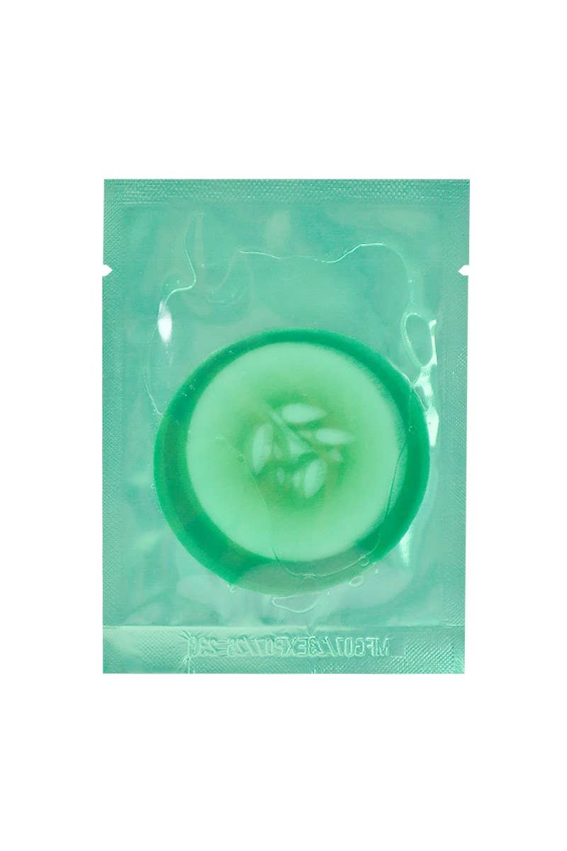 CALA 67207 Cooling 5 Pairs Cucumber Eye Pads Set - 6set