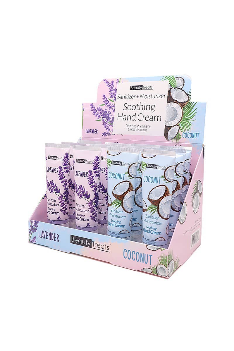 Beauty Treats 118LA Soothing & Sanitizing Hand Cream - 12pc